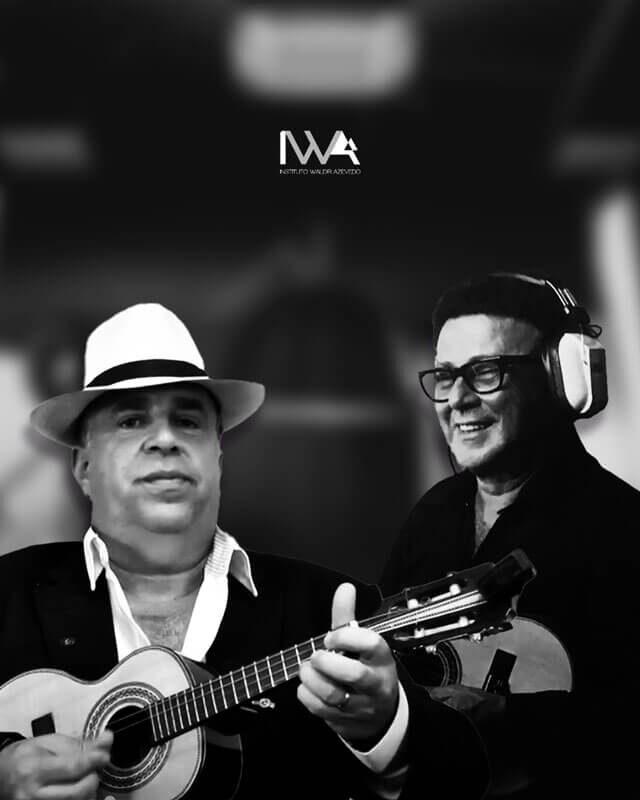 Fotomontagem do Ronaldinho e Waldir Azevedo